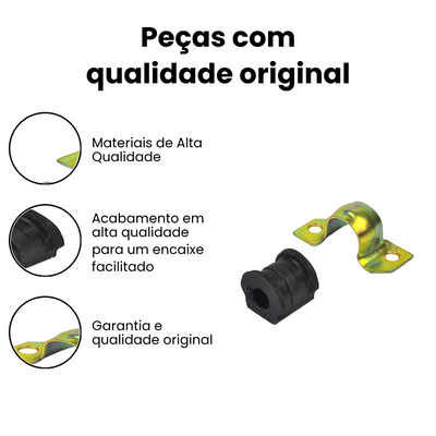 KIT ESTABILIZADOR DIANTEIRO ESQUERDO Cargo 2002-2011 - Imagem 3