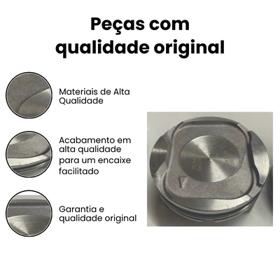 Pistão com Anel STD Kwid 2017-2025 - Imagem 3