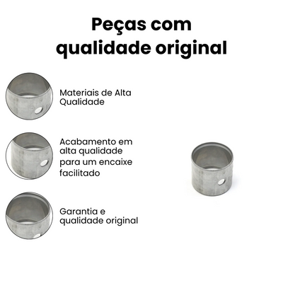 BUCHA DA BIELA STANDARD SEMI ACABADA MERCEDES BENZ | TOYOTA SBG016USTDSEMI - Imagem 3