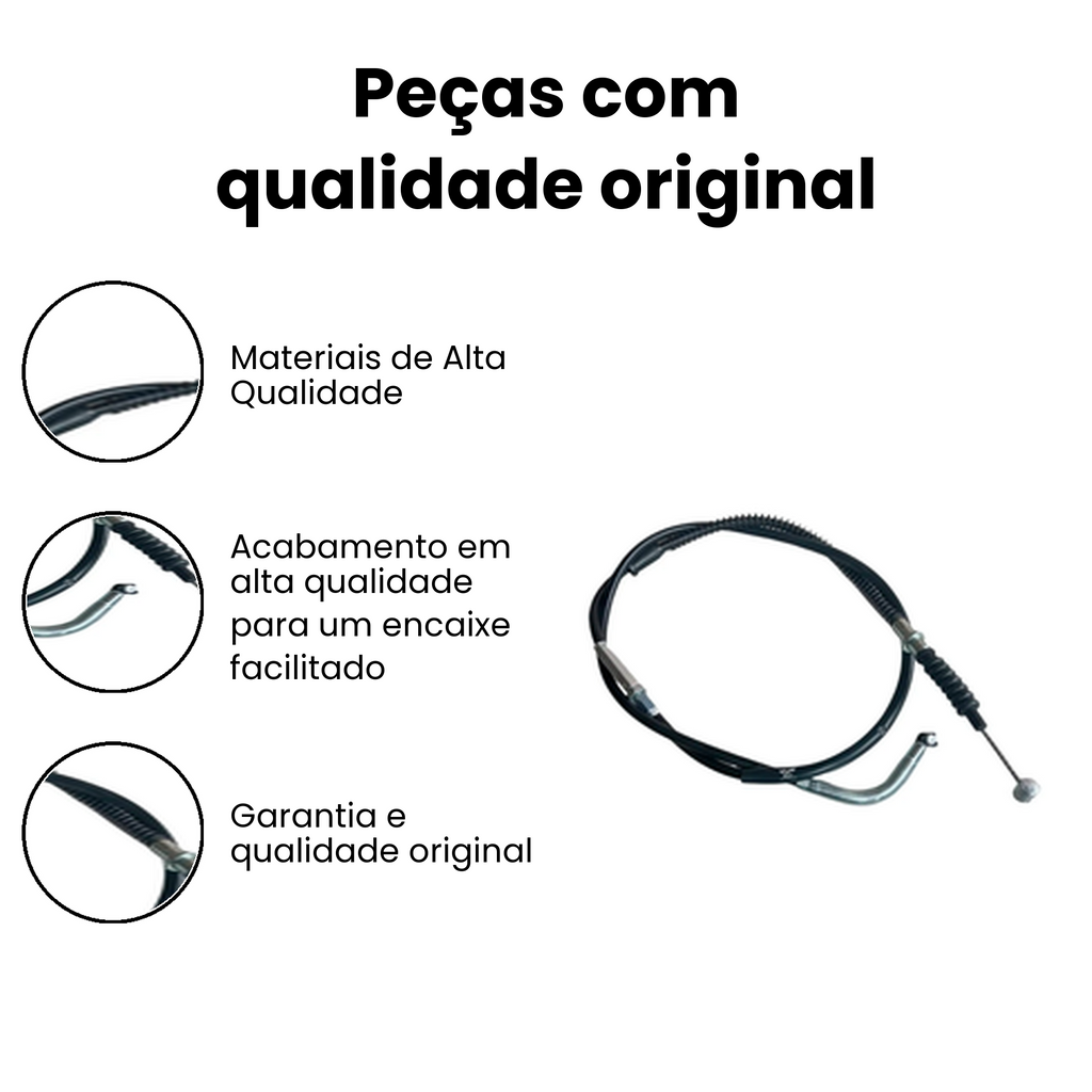 Cabo Embreagem Yamaha YBR 125 Factor 09/16 - Imagem 3