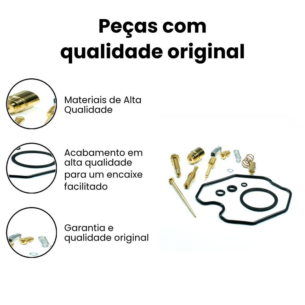 Reparo Carburador CBX 200 Strada 82-86 - Imagem 3