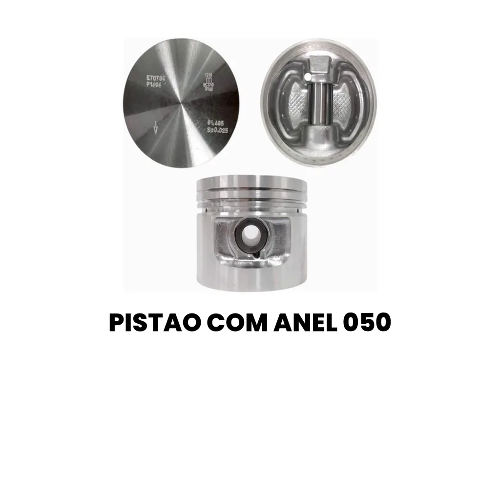 Pistão com Anel 050 Gol Voyage Parati 85-07 - Imagem 2