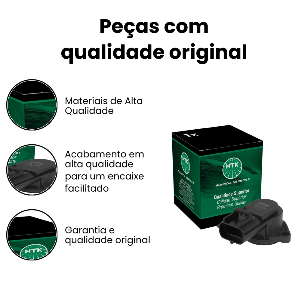 SENSOR POSICAO BORBOLETA Fiesta Focus Ecosport 03-13 - Imagem 3
