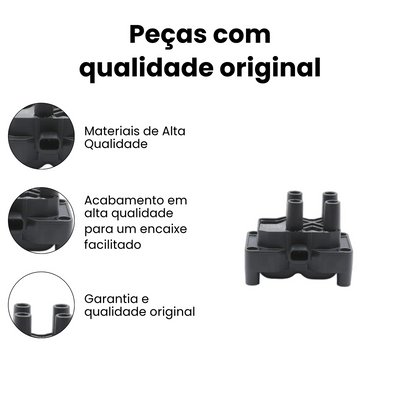 Bobina Ignição Ford Fiesta 2007-2013 Courier 2007-2017 Ecosp - Imagem 3