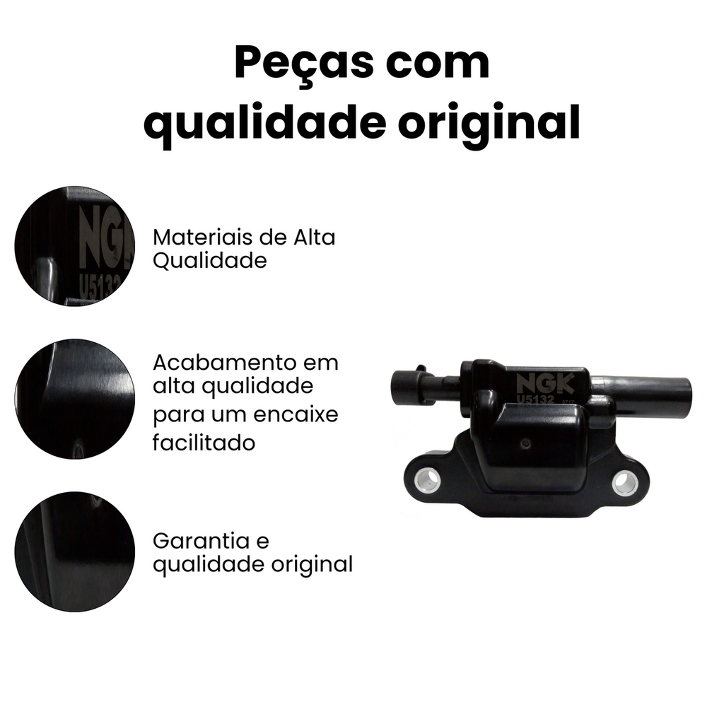 BOBINA DE IGNIÇÃO CHEVROLET U5132 - Imagem 3