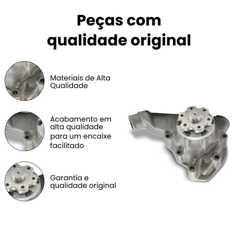 Bomba Água Fiat Palio 2001-2018 Palio Week 2009-2018 Strada - Imagem 3