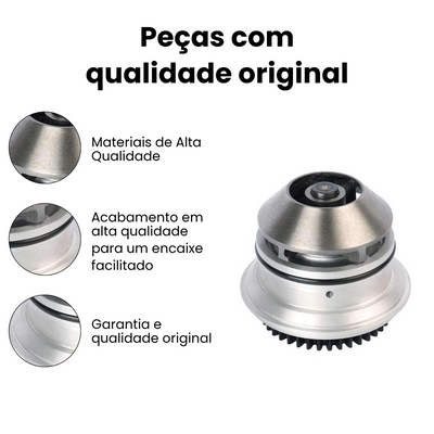 BOMBA DE ÁGUA PUMA | CBT | AGRALE | FORD | VOLKSWAGEN | BUDNY | SANTA MATILDE | DODGE | MASSEY FERGUSON | VALTRA | FIAT ALLIS | CASE IH | IDEAL | FENDT UB-576 - Imagem 3