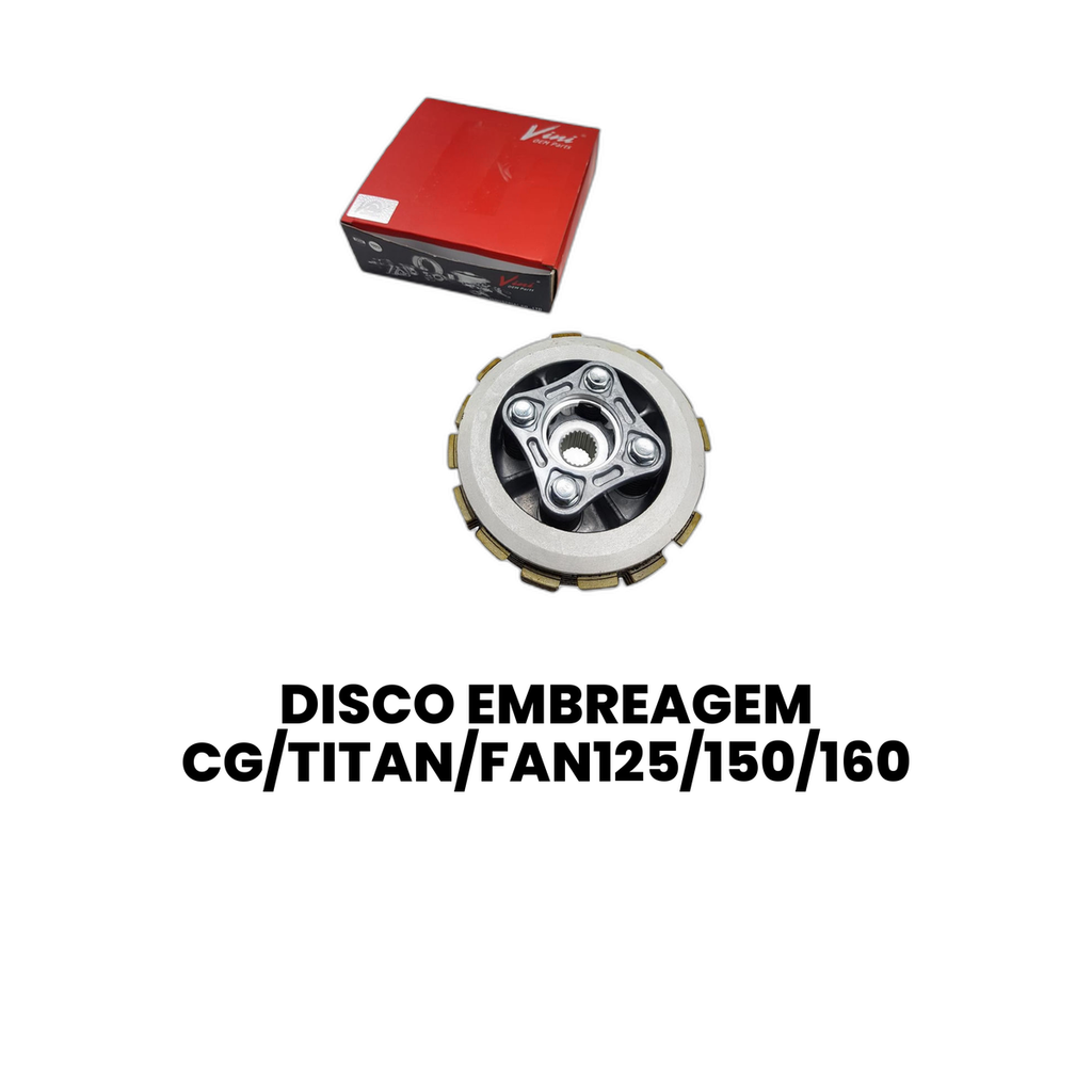 Disco Embreagem CG/Titan/Fan 125/150/160 - Cobreq - Imagem 2