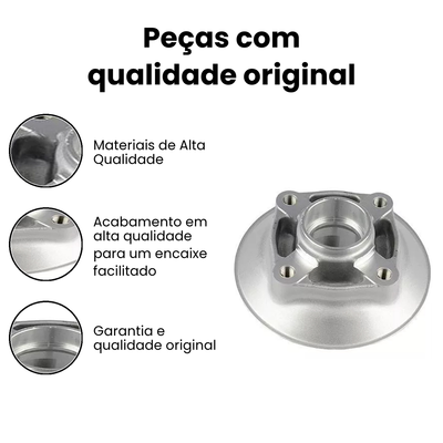 Flange Suporte Coroa Titan150 CG CG - Imagem 3
