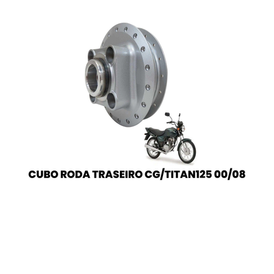 Cubo Roda Traseiro CG/Titan 125 2000 a 2008 - Cobreq - Imagem 2