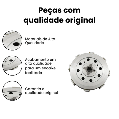 Disco de Embreagem YBR/XTZ125 - COBREQ - Imagem 3