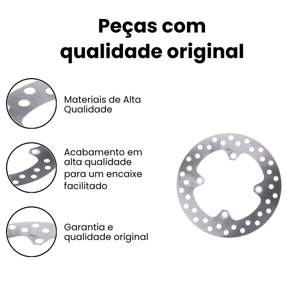 Disco Freio Traseiro XRE300 - XRE - Imagem 3