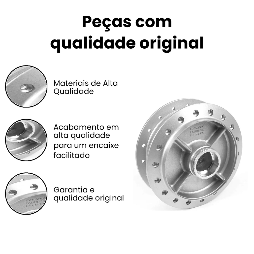 Cubo Roda Traseiro BIZ 100/125 - BIZ - Imagem 3