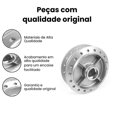 Cubo Roda Traseiro BIZ 100/125 - BIZ - Imagem 3