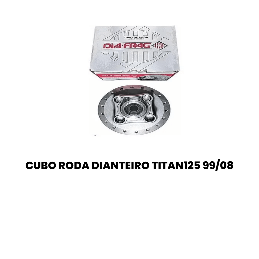 Cubo Roda Dianteiro Titan 125 99/08 - CG CG (COBREQ) - Imagem 2