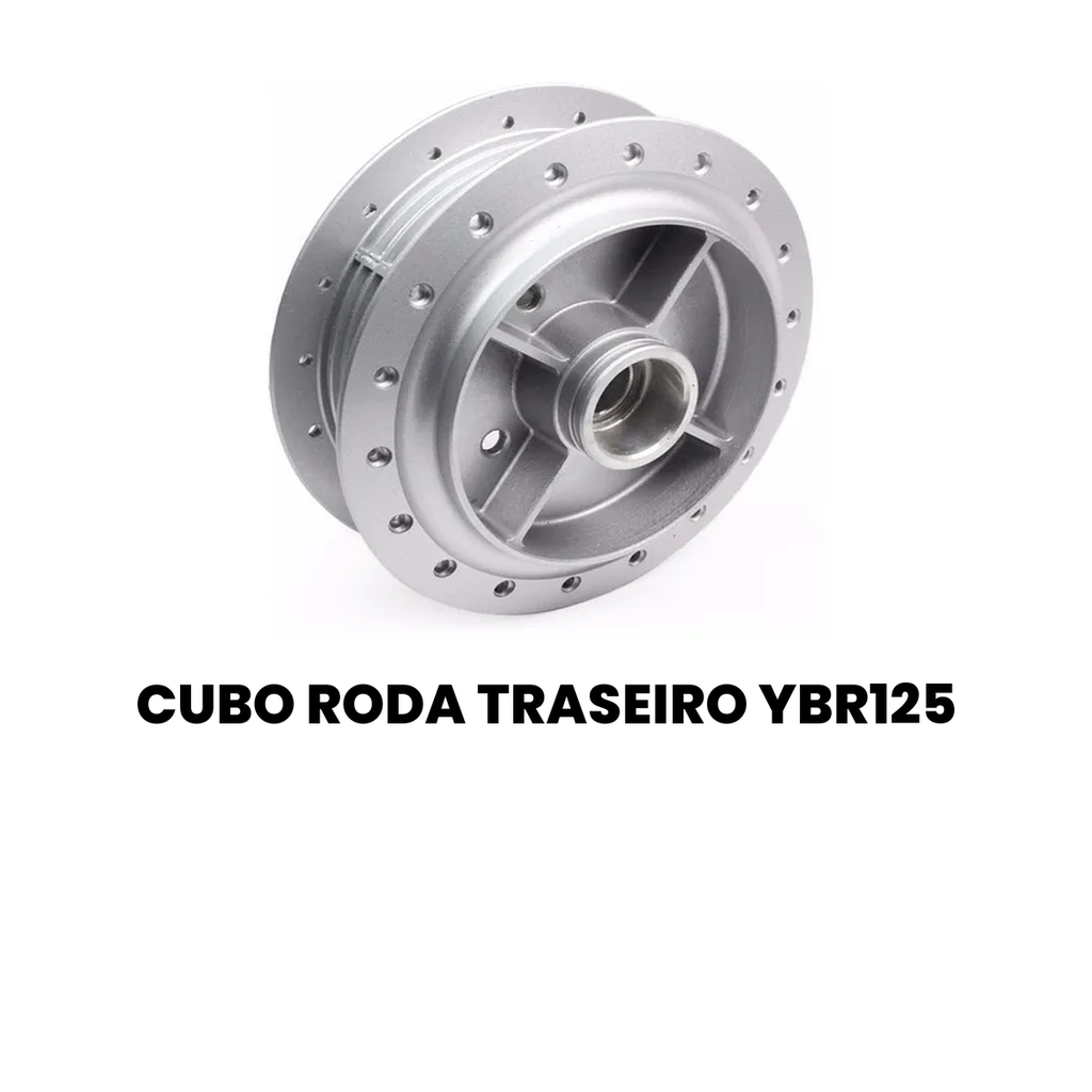 Cubo de Roda Traseiro YBR125 RX YBR (0012-CB) COBREQ - Imagem 2