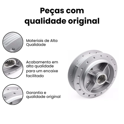 Cubo de Roda Traseiro YBR125 RX YBR (0012-CB) COBREQ - Imagem 3