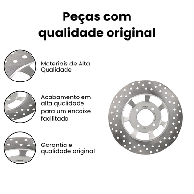 Disco de Freio Dianteiro YBR125 00/08 - COBREQ - Imagem 3