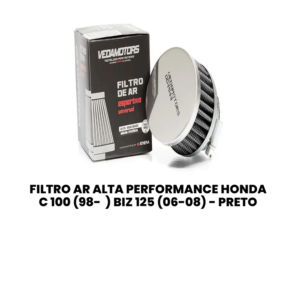 Filtro de Ar Alto Desempenho Honda Biz 125/C 100 - - Imagem 2