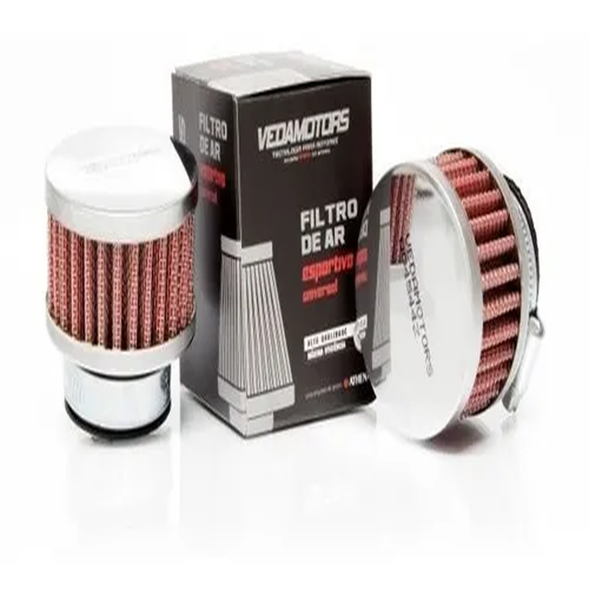 Filtro de Ar Alta Performance Honda C100 e Biz 125 -
