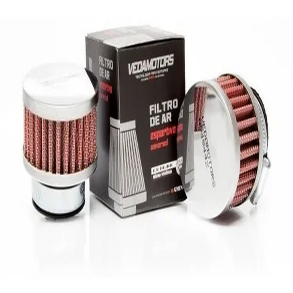 Filtro de Ar Alta Performance Honda C100 e Biz 125 - - Imagem 1