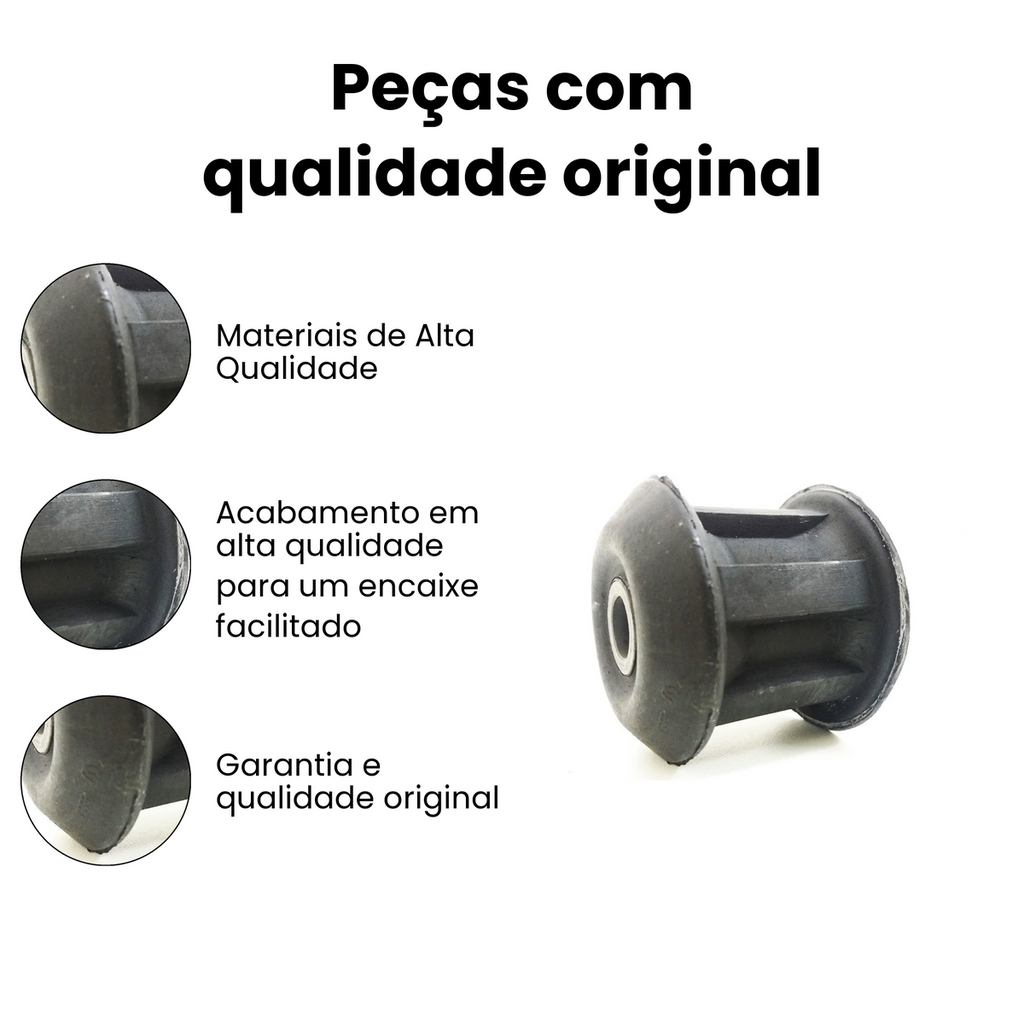 Bucha Eixo Traseiro Dir Esq Gol Parati Saveiro Voyage 1980-2 - Imagem 3