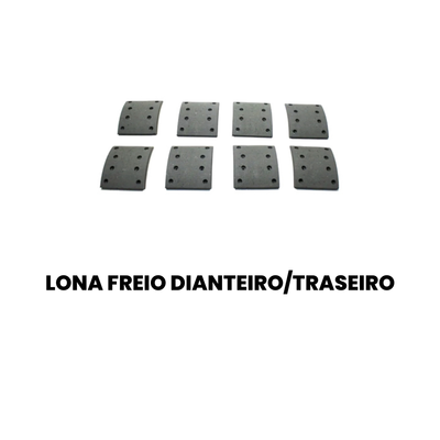 Lona de Freio Diant/Tras COBREQ 0134T - OF L - Imagem 2