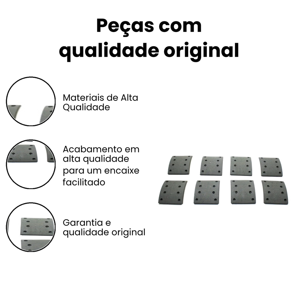 Lona de Freio Diant/Tras COBREQ 0134T - OF L - Imagem 3