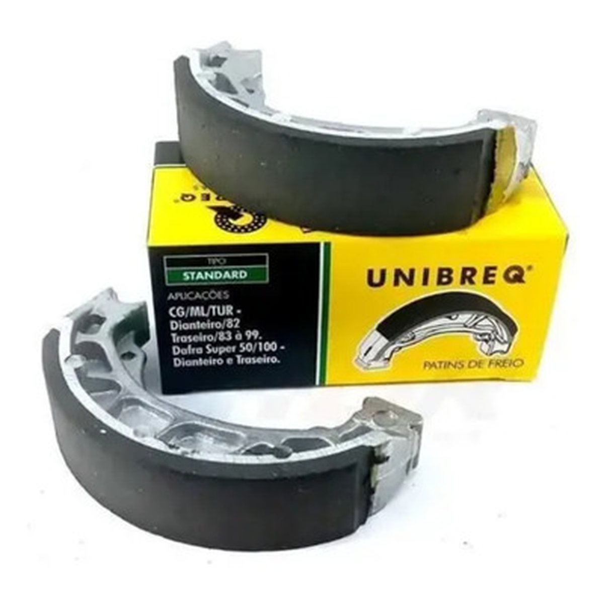 Patins Freio Diant/Tras CG/ML/Tur 82-99 - Cobreq