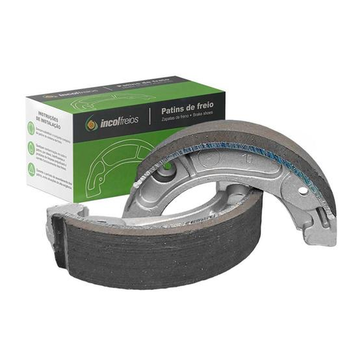 Patins Freio Traseiro Bros 125/150/Biz/Super Pop - COBREQ