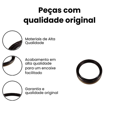 Retentor Virabrequim Traseiro Fiesta Ka SABO - Imagem 3