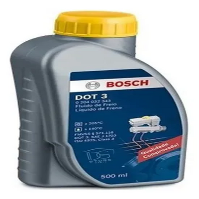 Fluido de Freio DOT 3 500ml Bosch - Parati, Siena - Imagem 1