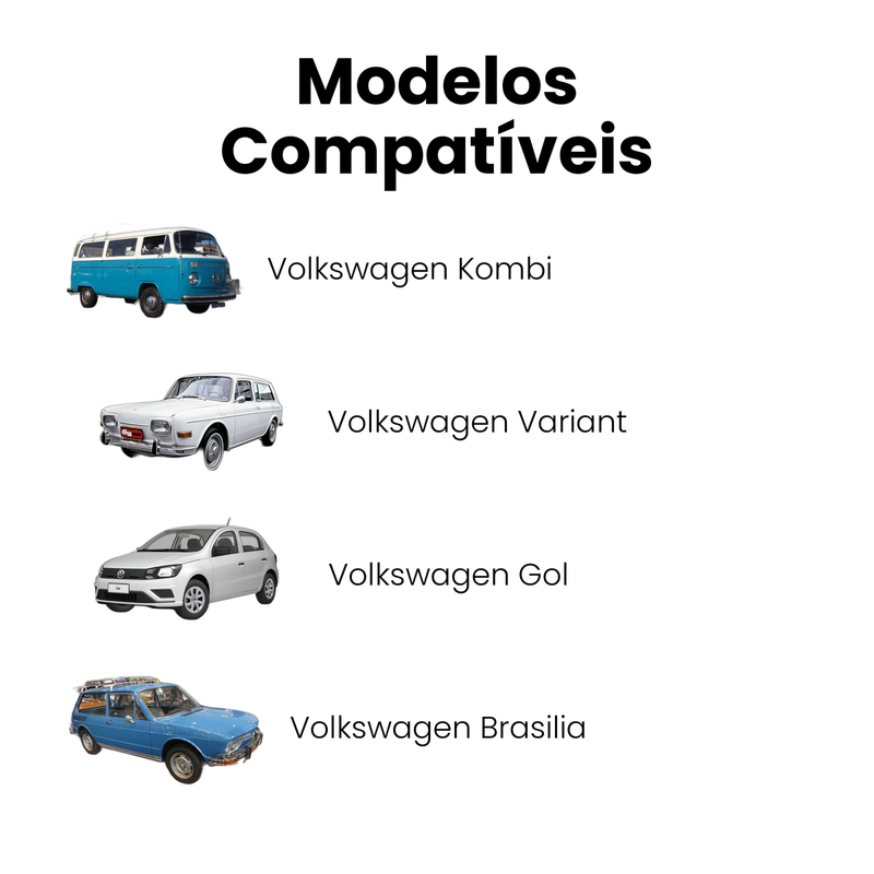 Bomba de Óleo VW Brasilia 73-82 Fusca 67-96 Gol 80-96 Kombi - Imagem 4