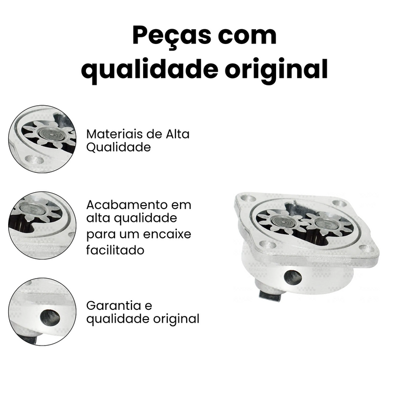 Bomba de Óleo VW Brasilia 73-82 Fusca 67-96 Gol 80-96 Kombi - Imagem 3