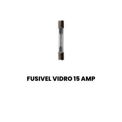 Fusível de Vidro 15 Amperes - Automóveis e Caminhões - Imagem 2