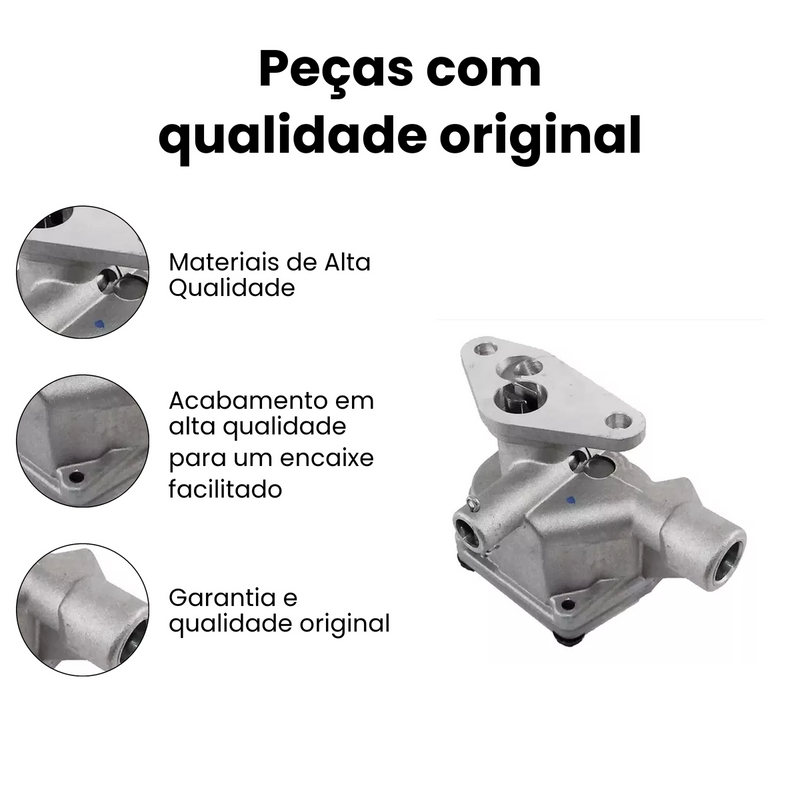 Bomba Óleo Chevrolet Opala 1976-1992 Caravan 1984-1994 - Imagem 3