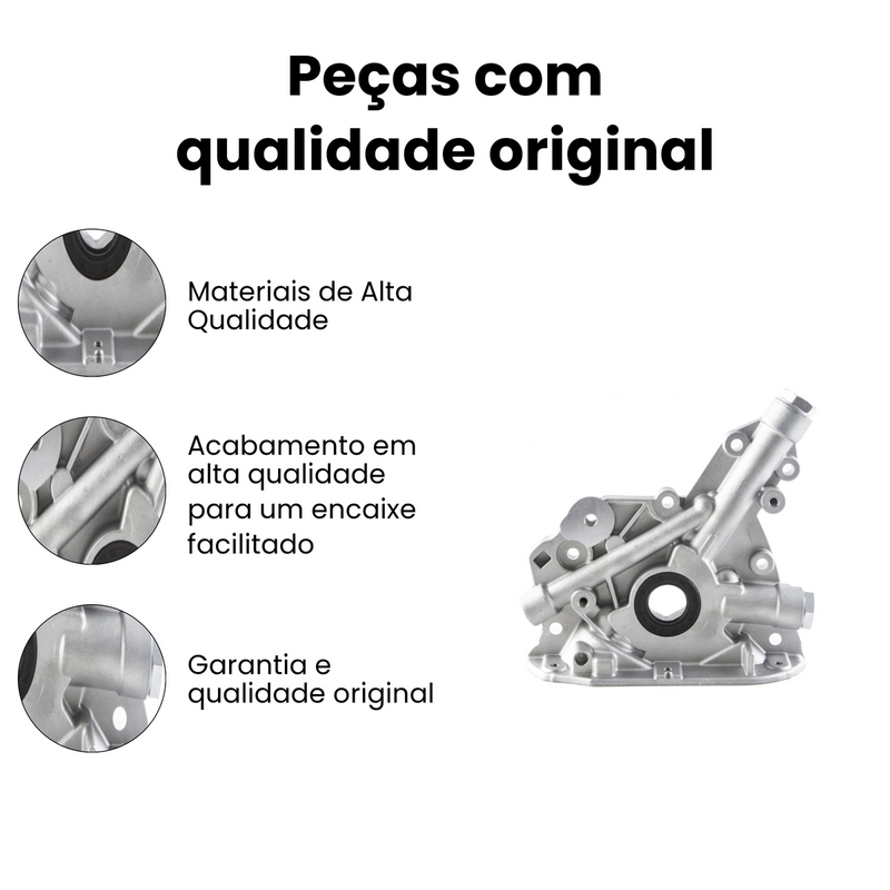 Bomba de Óleo Peugeot 206 1998-2010 207 2006-2014 208 2012-2 - Imagem 3