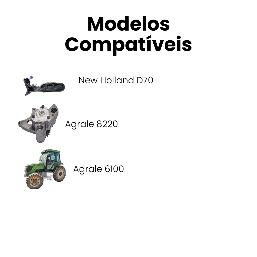 BOMBA DE ÓLEO CHEVROLET | FORD | AGRALE | VOLKSWAGEN 10.021 - Imagem 4