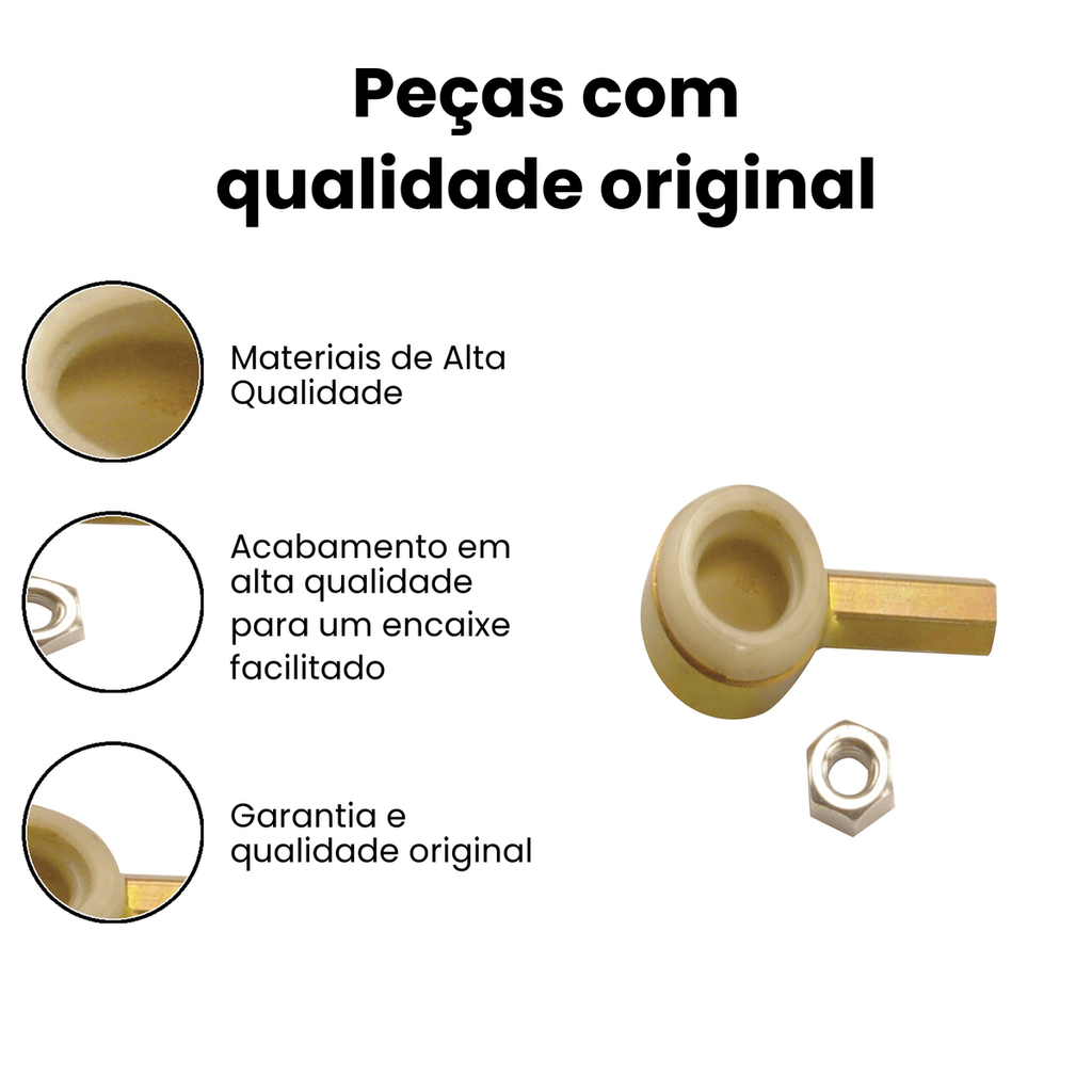 KIT PONTEIRA CABO COMANDO CÂMBIO PALIO PALIO - Imagem 3