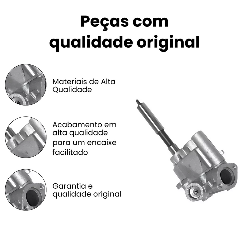 Bomba Óleo Volkswagen Gol 81-03 Saveiro 82-03 Voyage 91-03 P - Imagem 3