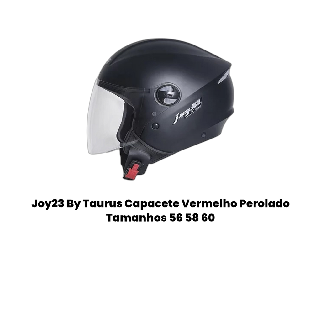 Joy23 By Taurus Capacete Vermelho Perolado - Imagem 2
