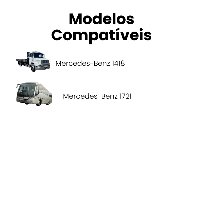 Bomba de Óleo Mercedes-Benz Caminhões 1218 1418 1618 1620 16 - Imagem 4