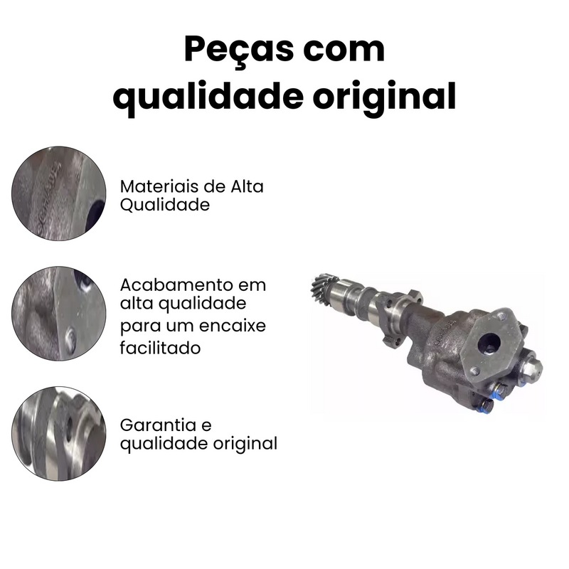 Bomba Óleo Mercedes-Benz 1014 Caminhão VUC 4.0 8V MB OM364 1 - Imagem 3
