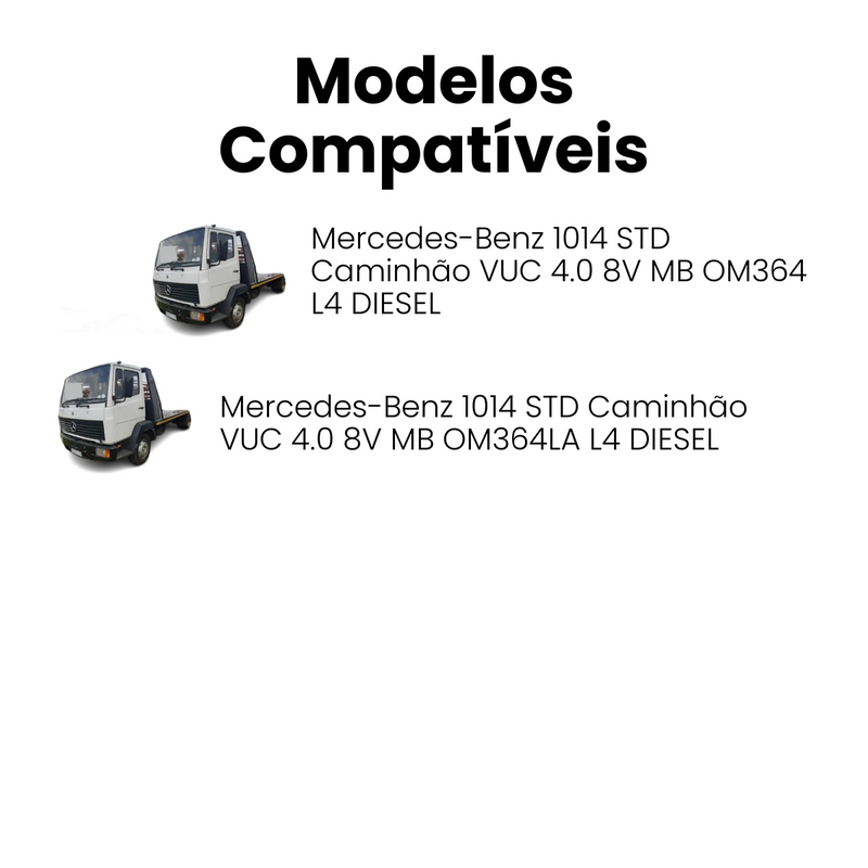 Bomba Óleo Mercedes-Benz 1014 Caminhão VUC 4.0 8V MB OM364 1 - Imagem 4