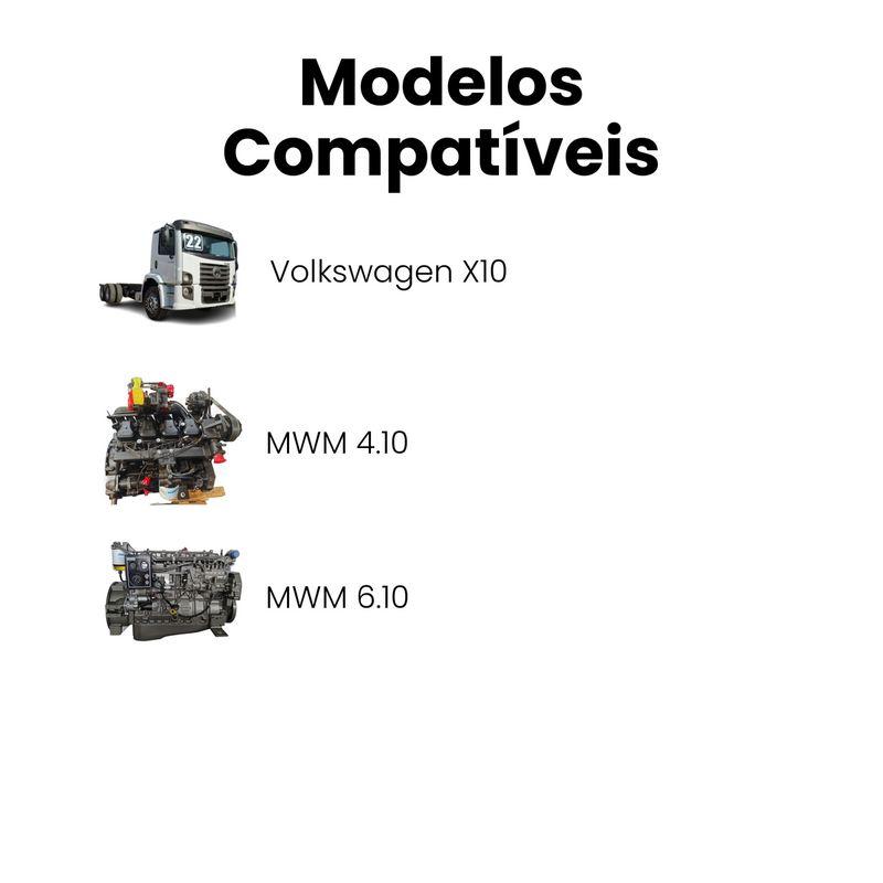 Bomba de Óleo MWM 4.10 6.10 Volkswagen X10 Ford - Imagem 4