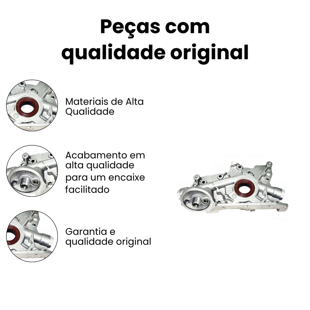 Bomba Óleo Chevrolet Kadett Monza Ipanema Omega 1989-1996 - Imagem 3
