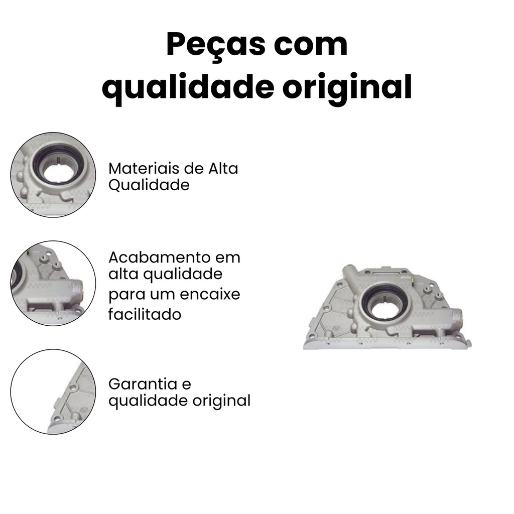 BOMBA DE ÓLEO NISSAN | GMC | CHEVROLET | AGRALE | VOLKSWAGEN | FORD | VOLVO 10.136 - Imagem 3