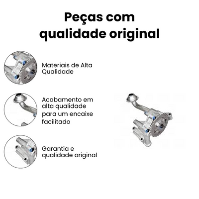 Bomba de Óleo Schadek Audi A3 Golf IV New Beetle Passat Polo - Imagem 3