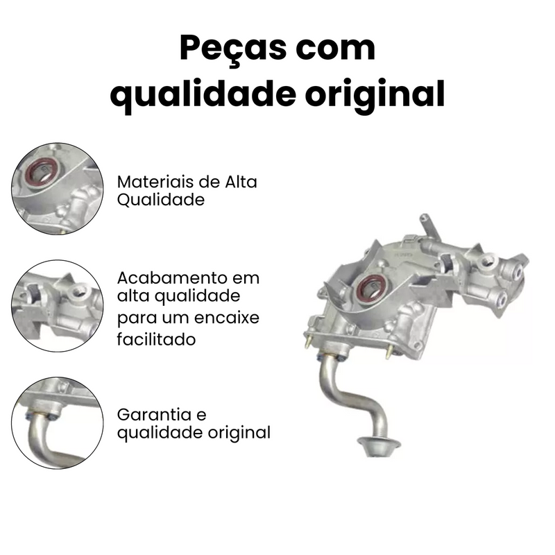 Bomba Óleo Fiat 500 02-06 Doblo 02-06 Fiorino 12-17 Grand Si - Imagem 3