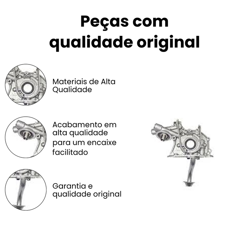 Bomba de Óleo Renault Clio 01-16 Kangoo 97-10 Logan Sandero - Imagem 3